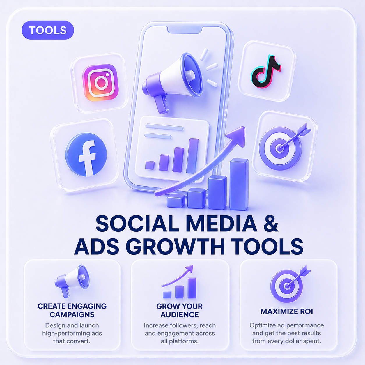 Social Media & Ads Growth Tools