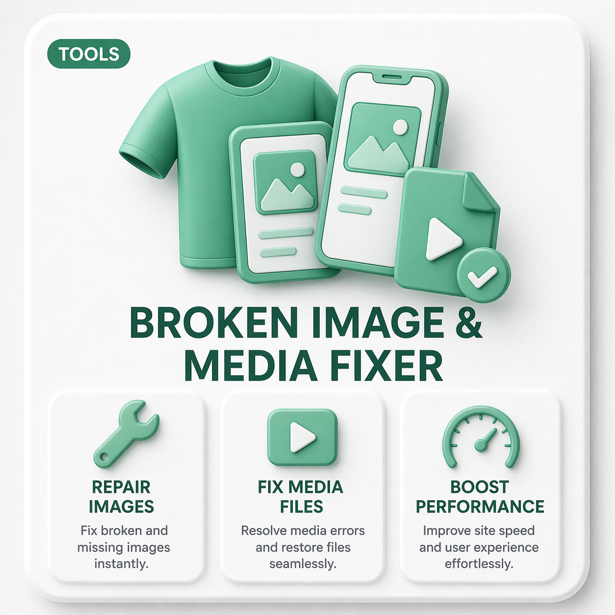 Broken Image & Media Fixer